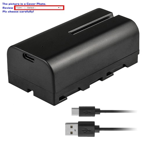 Kastar f570t usb - usb-c, battery